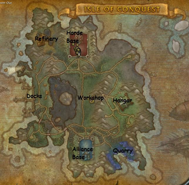 Isle of Conquest Map